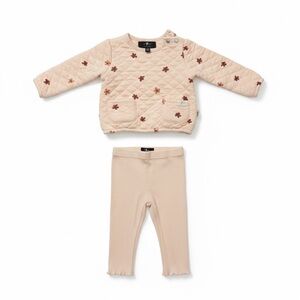 7 for all Mankind Floral Quilted Baby Set